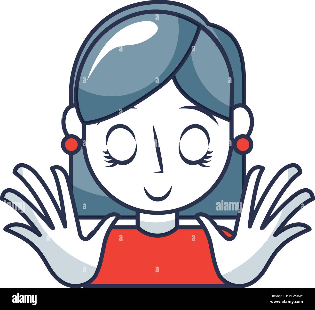 young woman avatar character Stock Vector Image & Art - Alamy