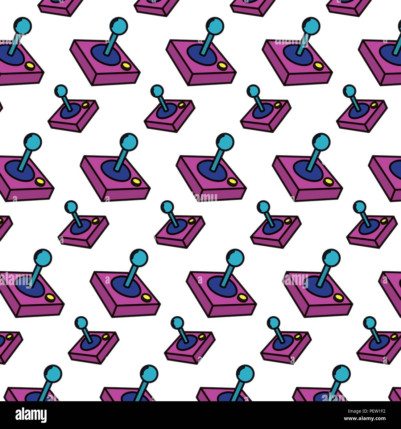 color videogame hand button console background Stock Vector Image & Art ...