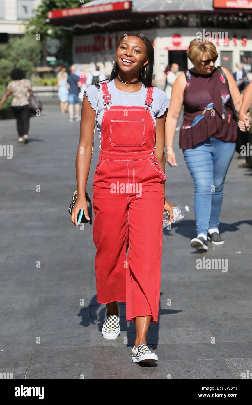 Samira Mighty From Love Island Seen Leaving Global Studios After Doing ...