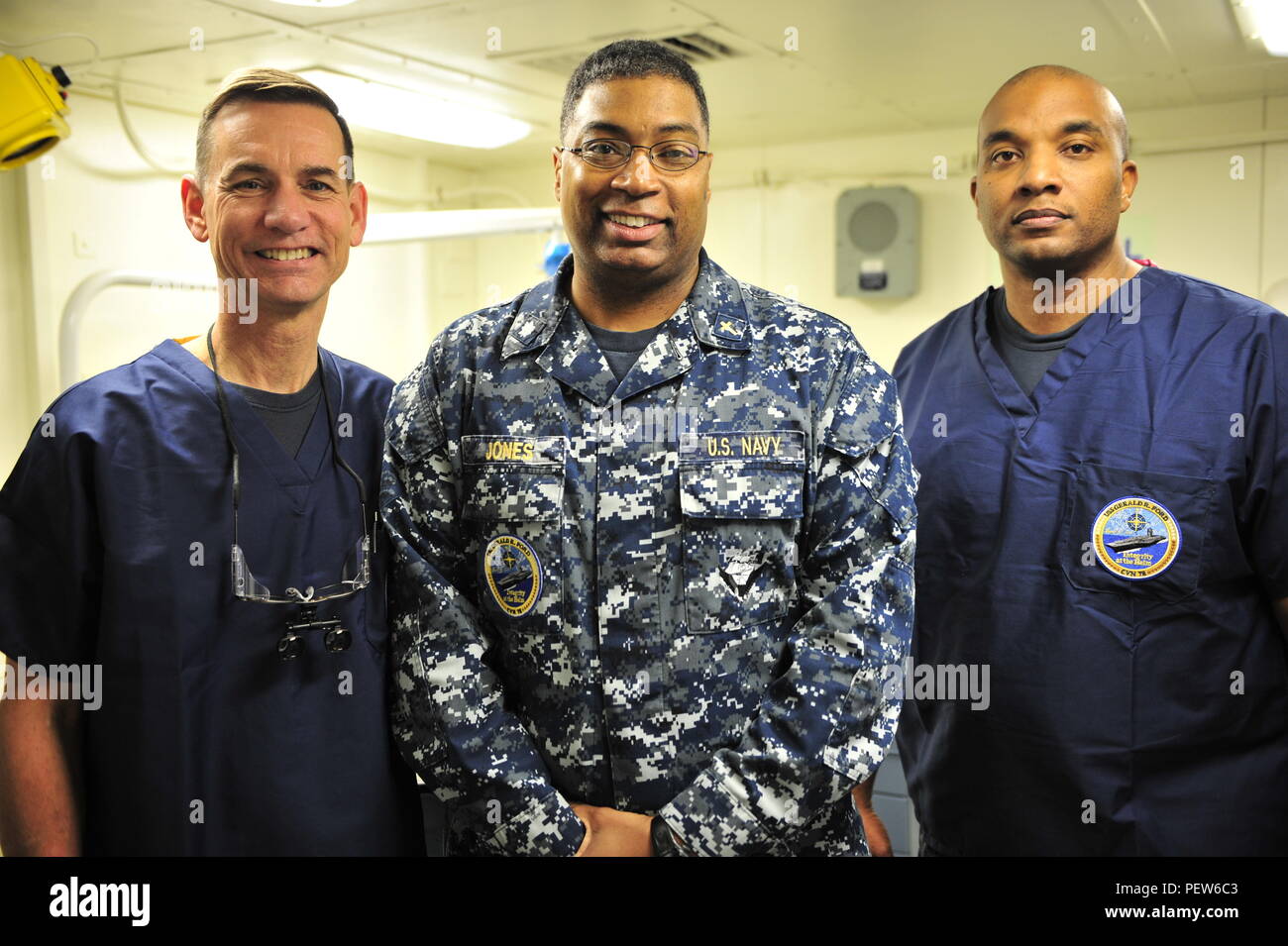 NEWPORT NEWS, Va. (Feb. 1, 2016) Capt. Matthew McNally, dental