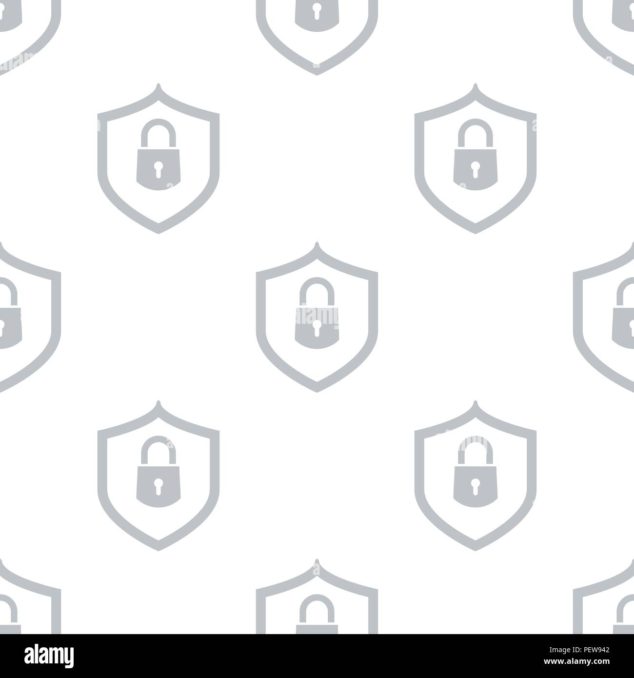 Lock icon sign seamless pattern hi-res stock photography and images - Alamy