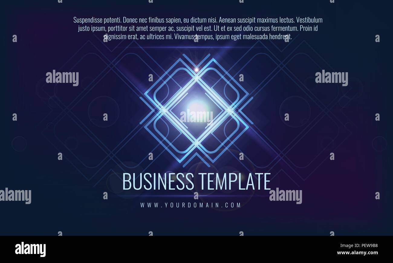 Vector business cover template. Also available for Corporate annual