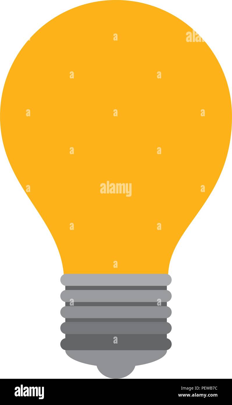 bulb light isolated icon Stock Vector Image & Art - Alamy