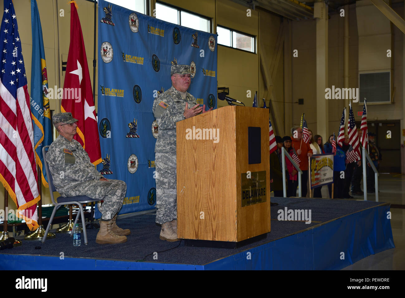 U.S. Army Maj. Gen. Frank Vavala, adjutant general of the Delaware