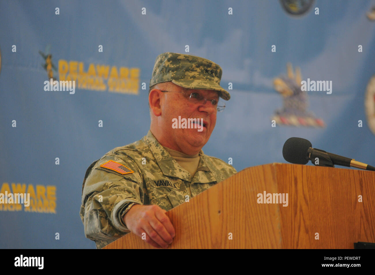 U.S. Army Maj. Gen. Frank Vavala, adjutant general of the Delaware