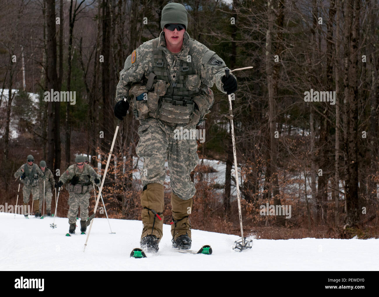 U.S. Soldiers with Alpha Company, 3rd Battalion, 172nd Infantry