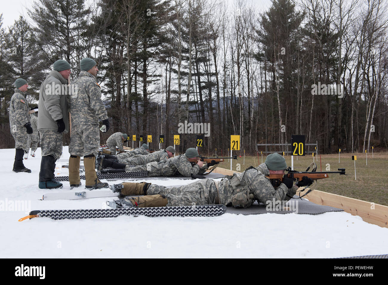 Soldiers with Alpha Company, 3rd Battalion, 172nd Infantry Regiment ...