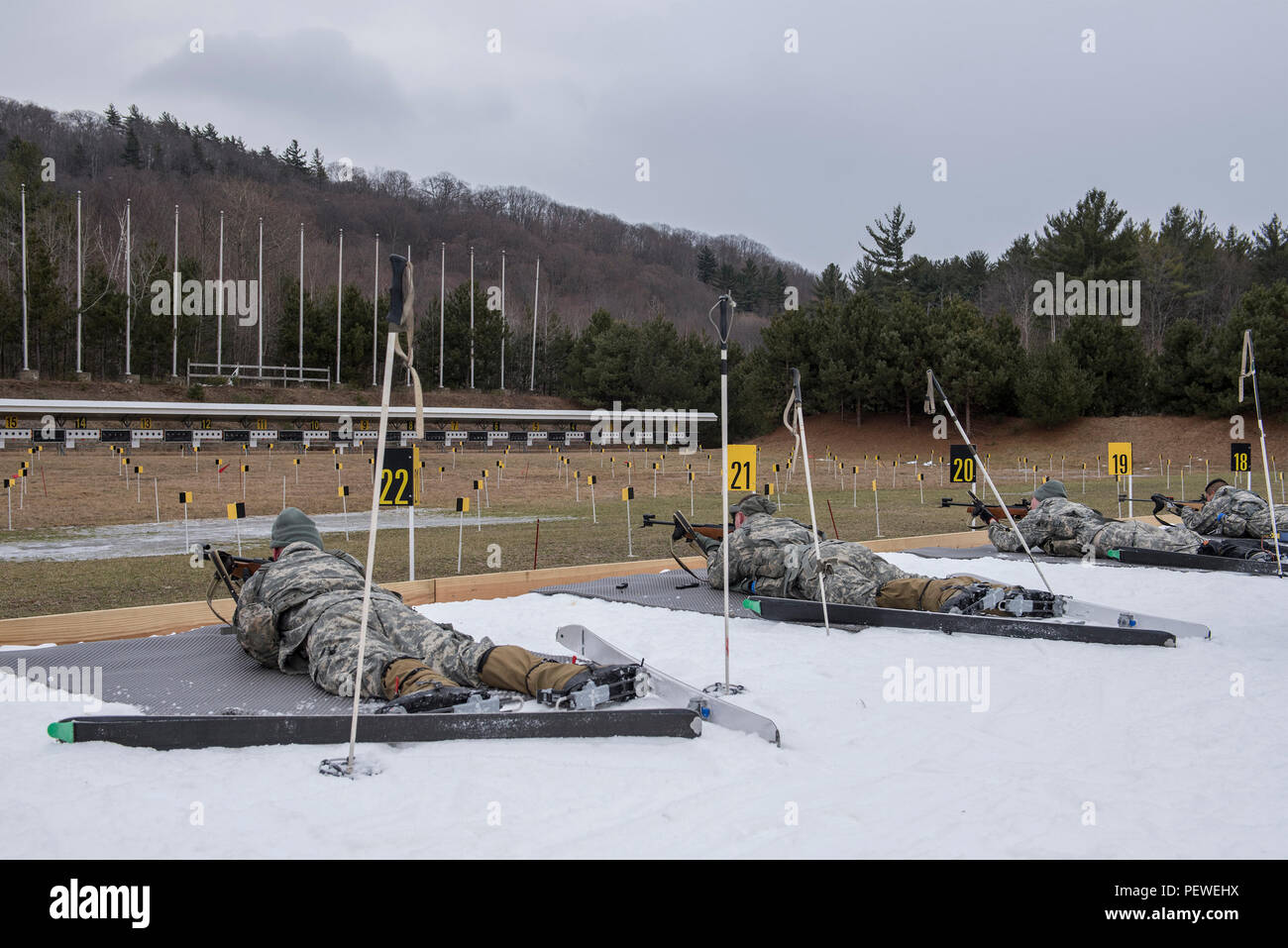 Soldiers with Alpha Company, 3rd Battalion, 172nd Infantry Regiment ...