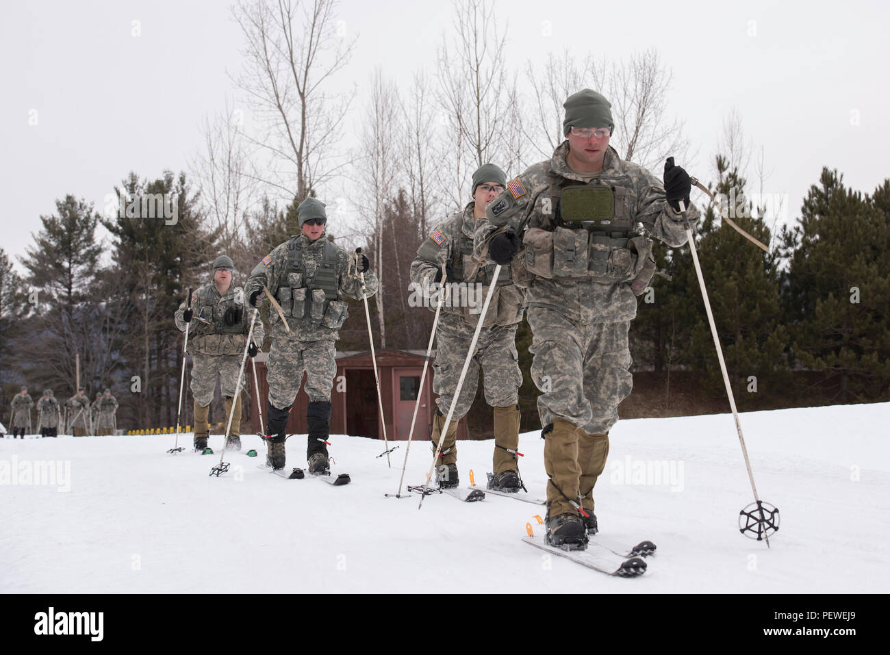 Soldiers with Alpha Company, 3rd Battalion, 172nd Infantry Regiment