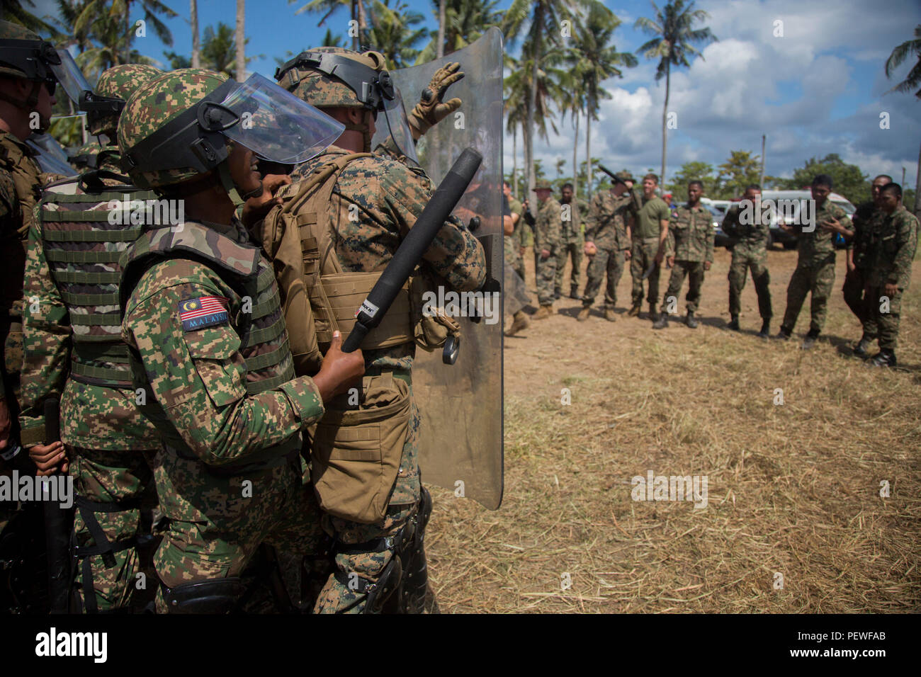 U.S. Marines and Sailors with 2nd Battalion, 4th Marine Regiment, and ...