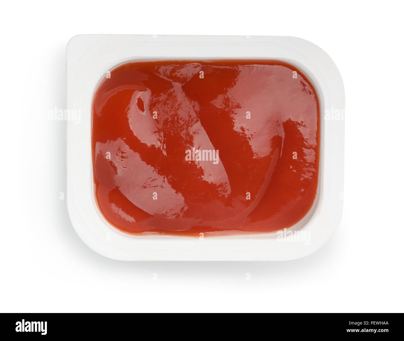 Ketchup packet Cut Out Stock Images & Pictures Alamy