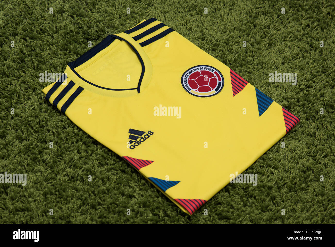 Selección de fútbol de Colombia. FIFA WORLD CUP 2018 Stock Photo Alamy