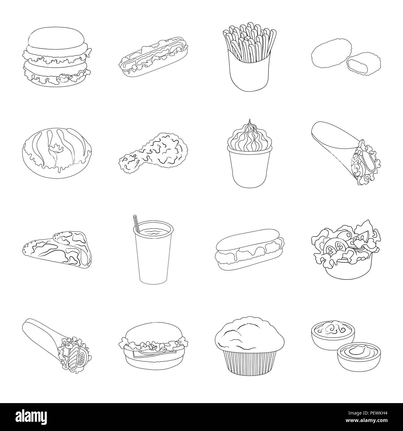 breakfast,burger,cafe,cake,chicken,coffee,collection,convenience,cooking,cream,design,dish,donut,fast,food,french,fries,ginger,ham,hamburger,hotdog,icon,illustration,ingredient,isolated,lavash,lettuce,logo,lunch,mustard,nuggets,outline,pancake,product,restaurant,roll,sausage,seasoning,semifinished,service,set,shawarma,sign,symbol,tomato,vector,web Vector Vectors , Stock Vector