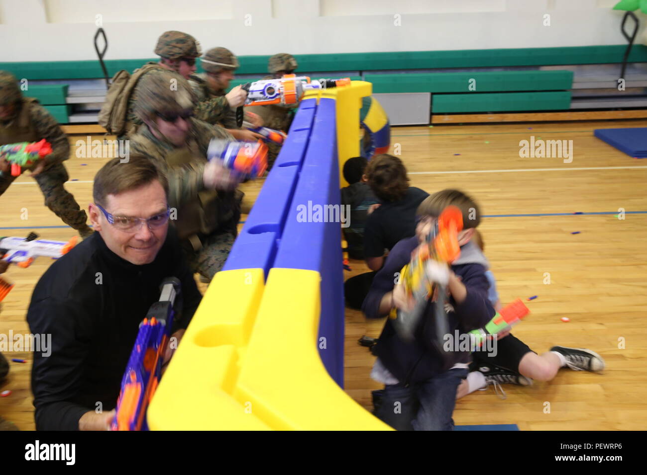 Nerf battle hi-res stock photography and images - Alamy