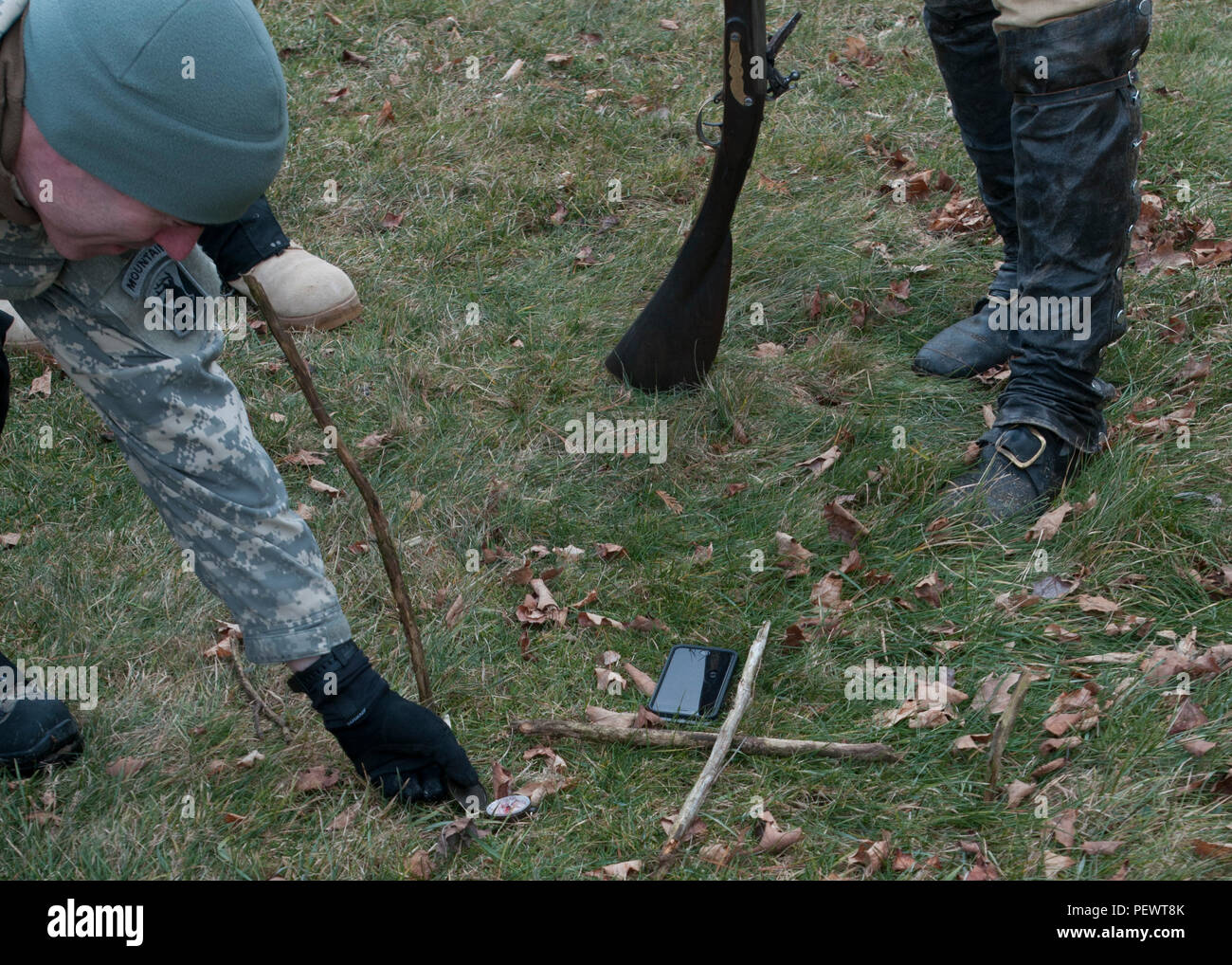 Soldiers of Headquarters Company, 86th Infantry Brigade Combat Team ...