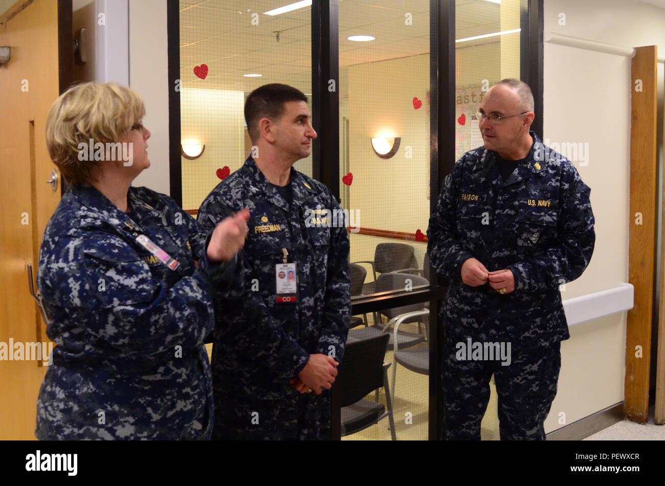 Vice Adm. C. Forrest Faison, Navy surgeon general and chief, Bureau of