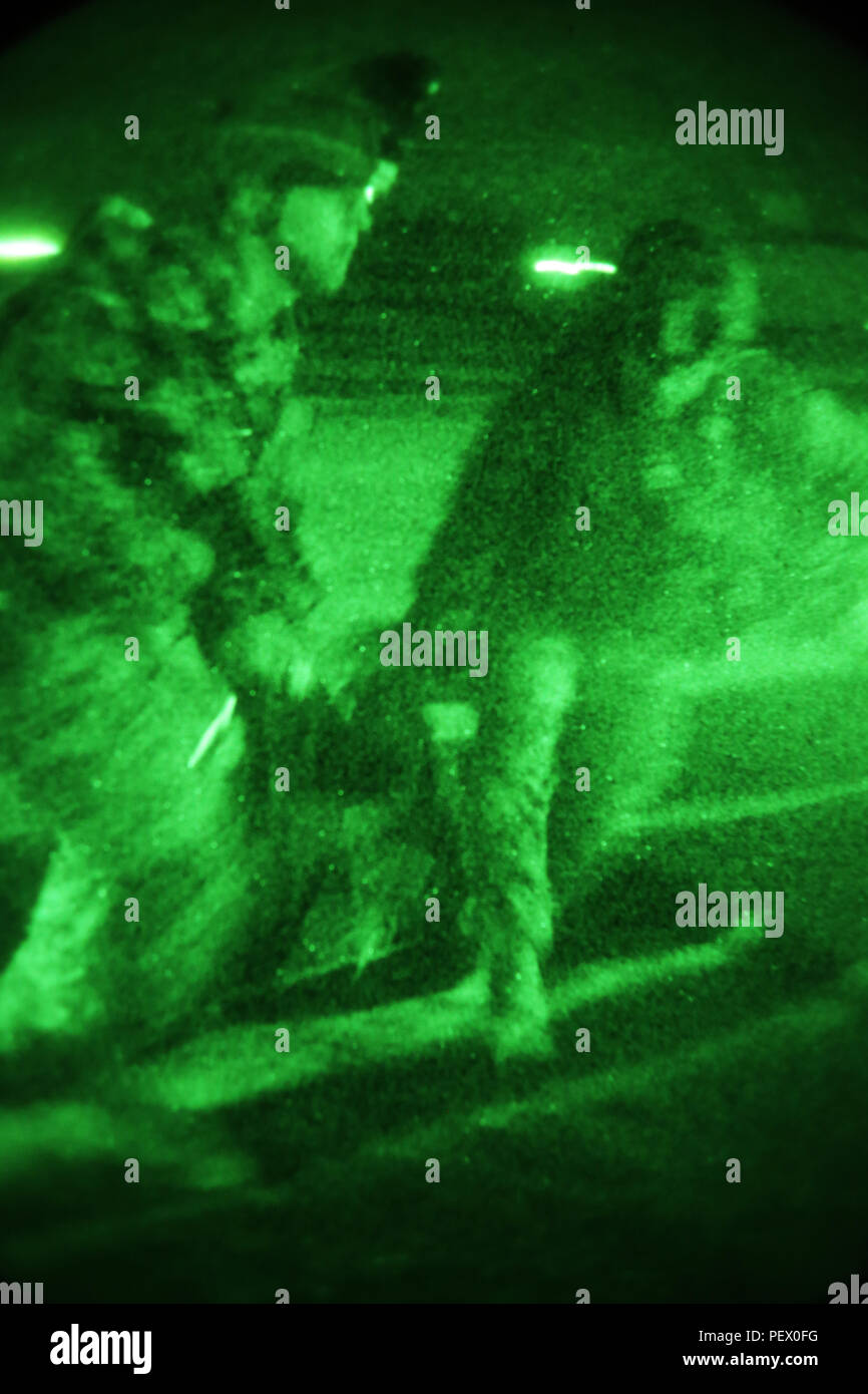 U.S. Marine Corps Cpl. Seth D. Mongold, (left) squad leader, and Lance ...