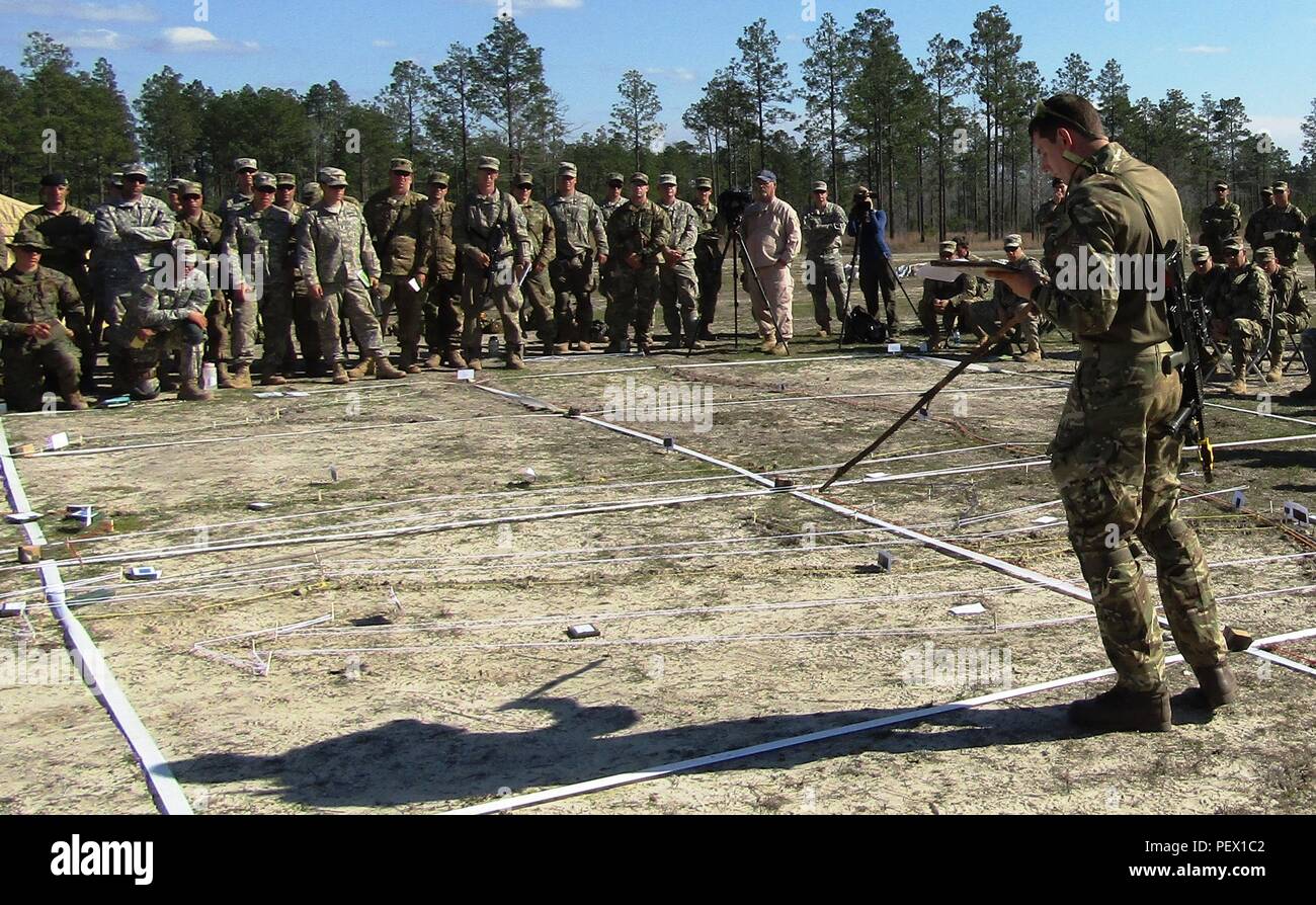 A British army captain assigned to the British Army’s 3rd Battalion ...