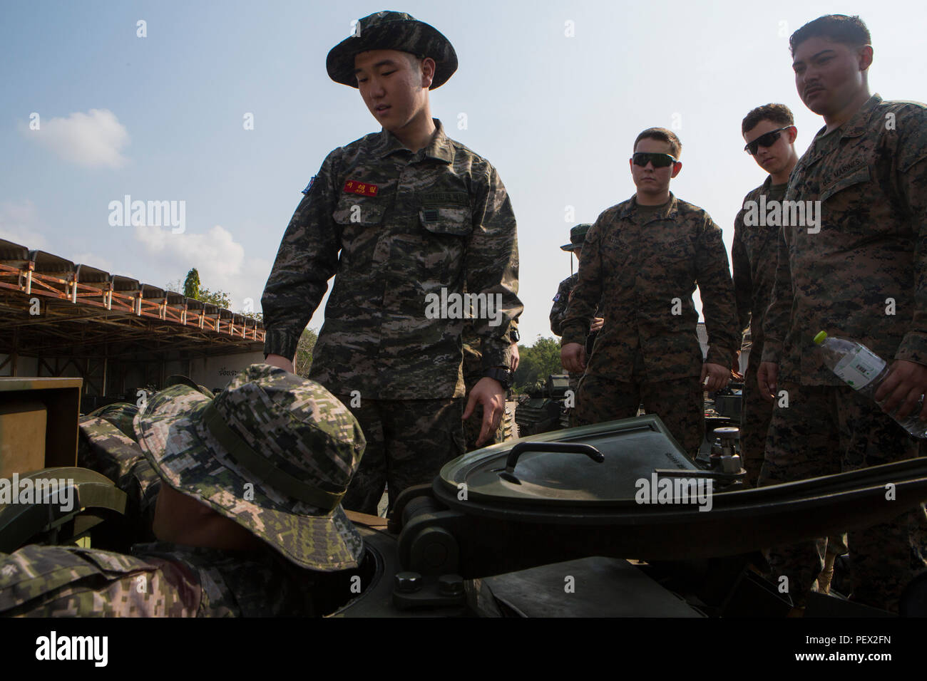 CHONBURI, Thailand- Republic Of Korea Cpl. Terry Seo Shows 31st.