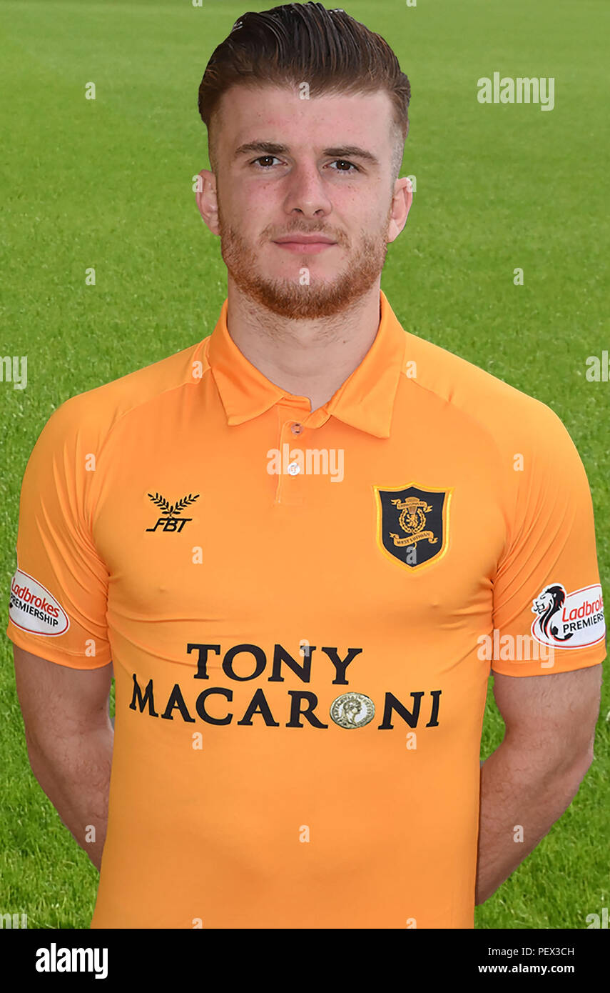 Nicky Cadden, Livingstone FC Stock Photo Alamy