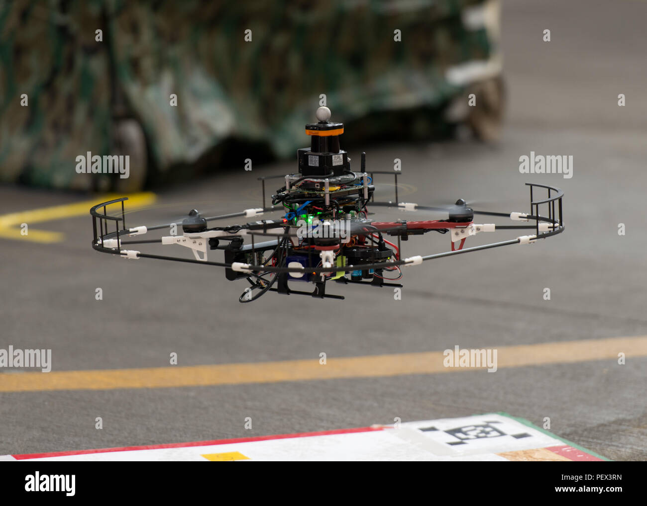 Members of DARPA's Fast Lightweight Autonomy program conduct indoor ...