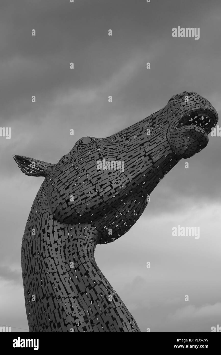 the kelpies Stock Photo