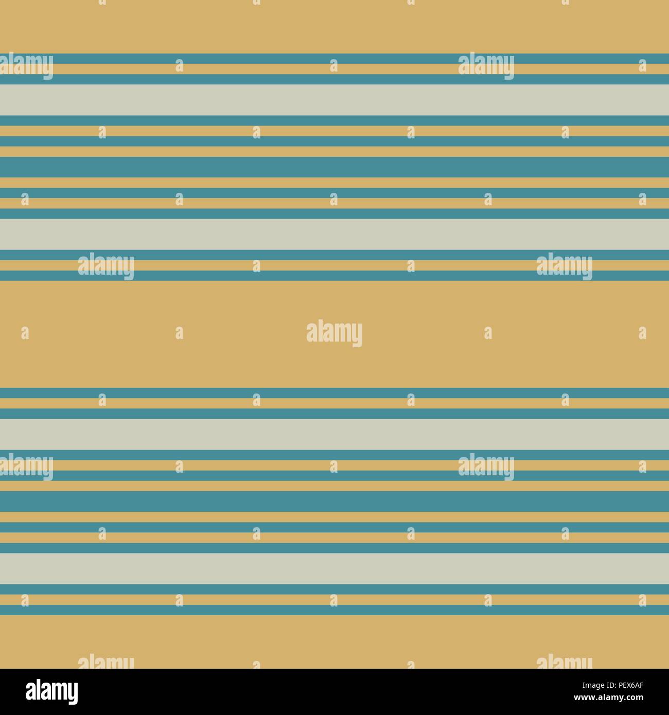 Retro Gray Colored Seamless Pattern with Horizontal Stripes Stock Vector
