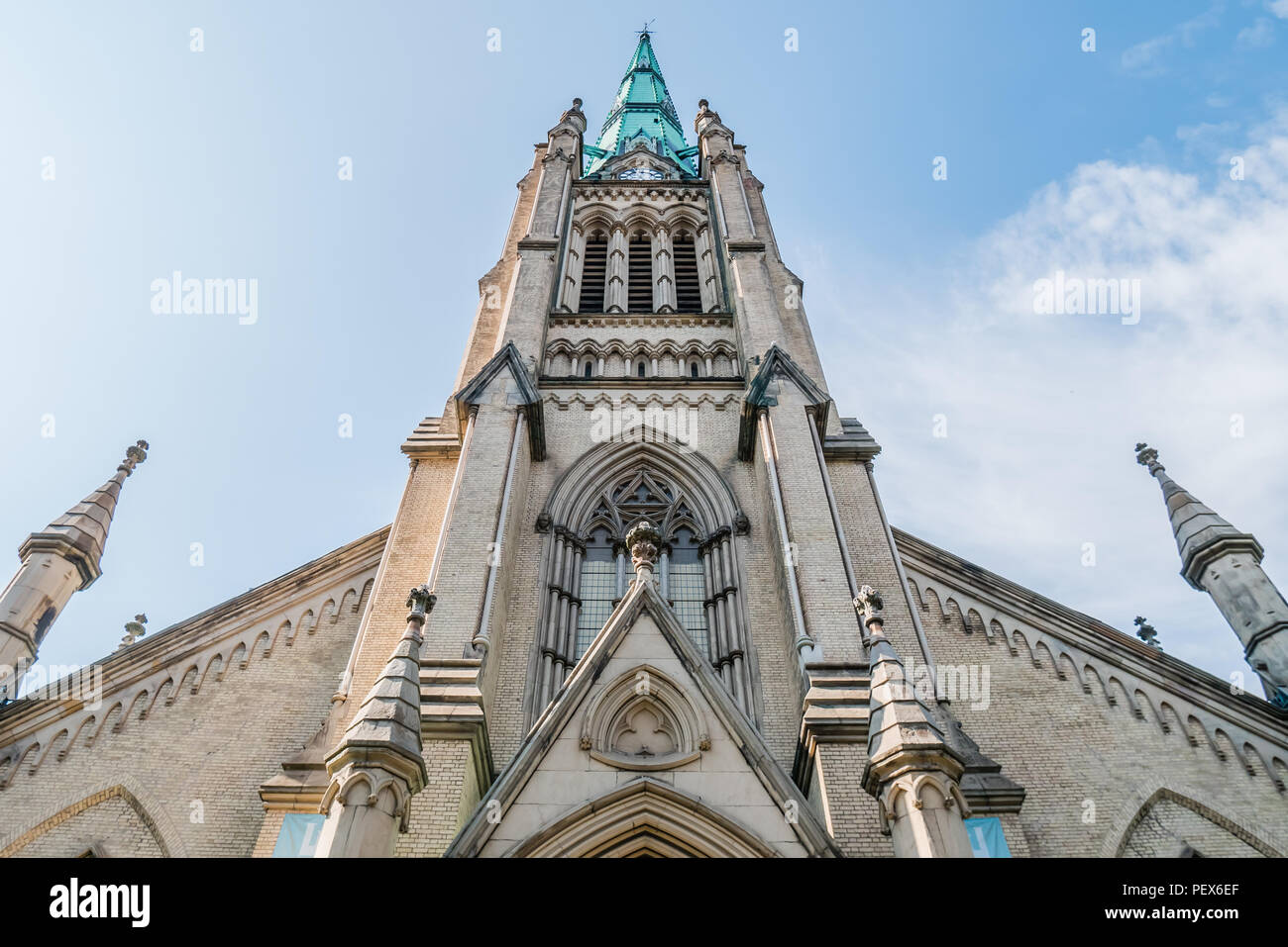 st james cathedral in downtown toronto canada Stock Photo