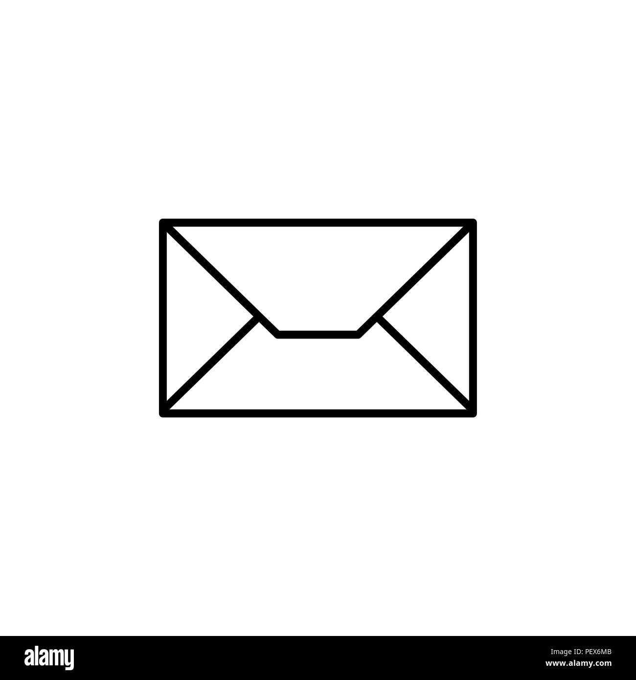 Một chiếc thư điện tử không thể thiếu là Envelope mail icon. Hãy xem hình ảnh này để cập nhật kiến ​​thức của mình về biểu tượng thông dụng này!