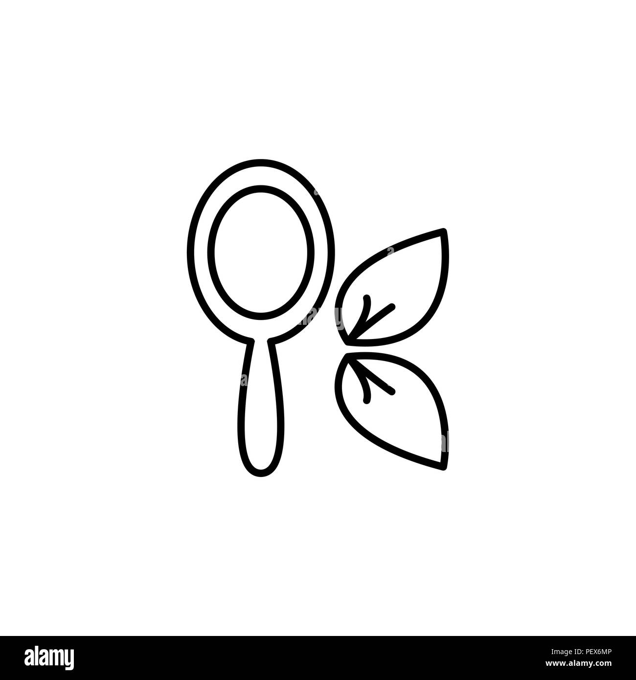 Hand mirror icon Black and White Stock Photos \u0026 Images - Alamy, image size:1300x1390