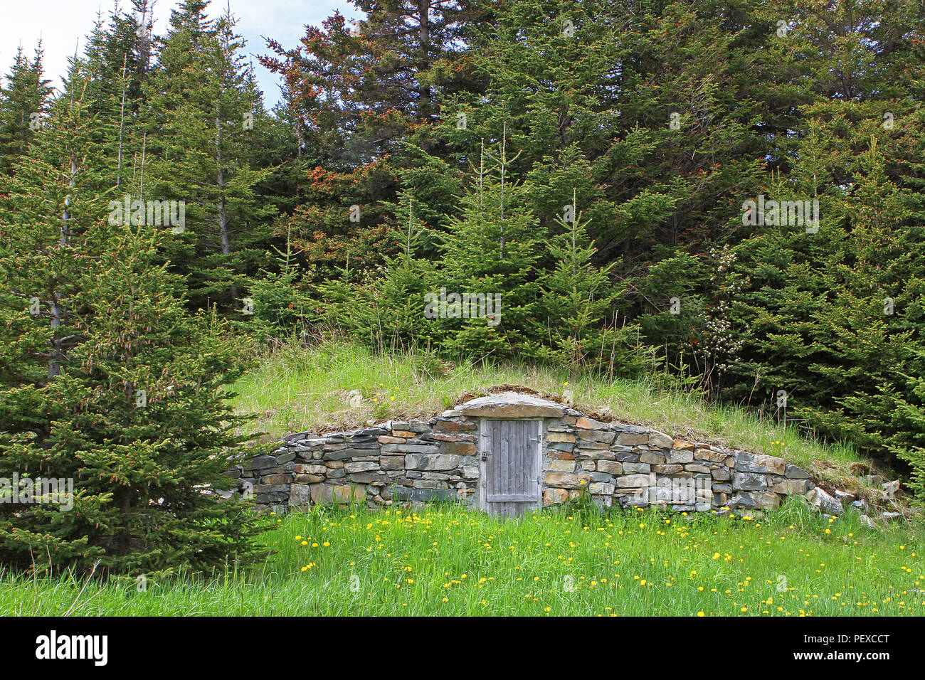 Elliston, Newfoundland, Canada. The root cellar capital of the world