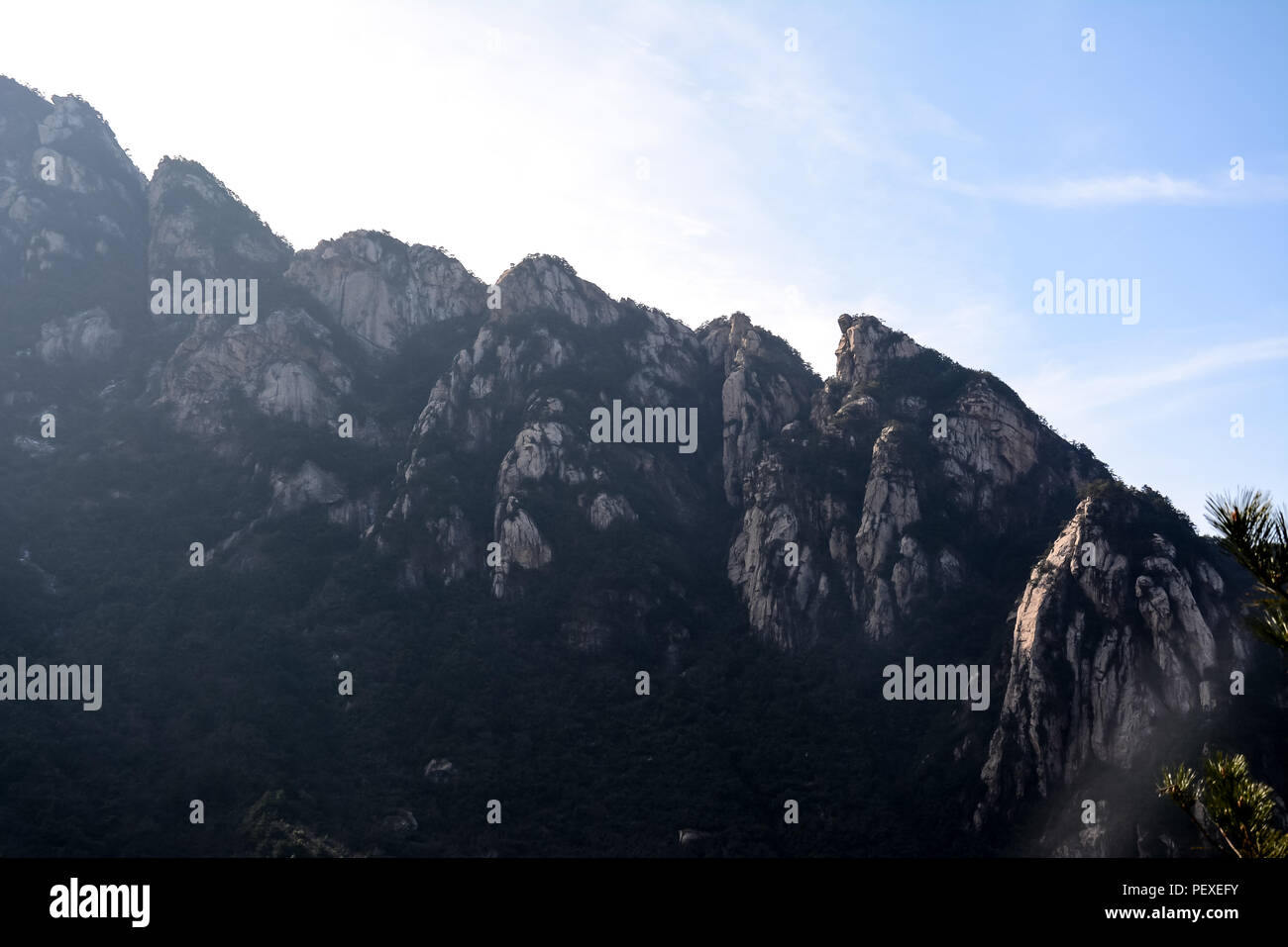 Top of the Mountains Stock Photo - Alamy