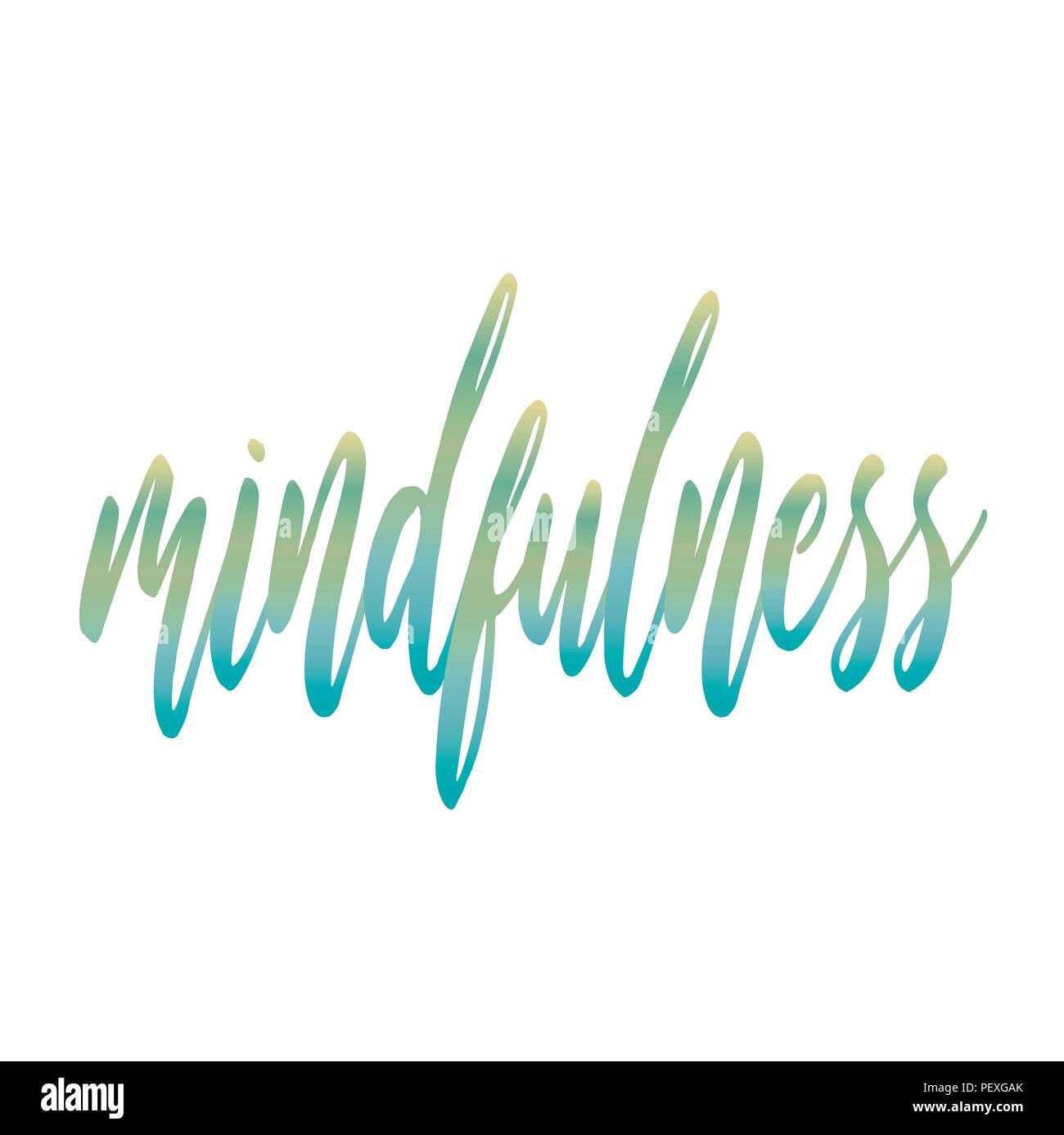 Mindfulness Stock Vector