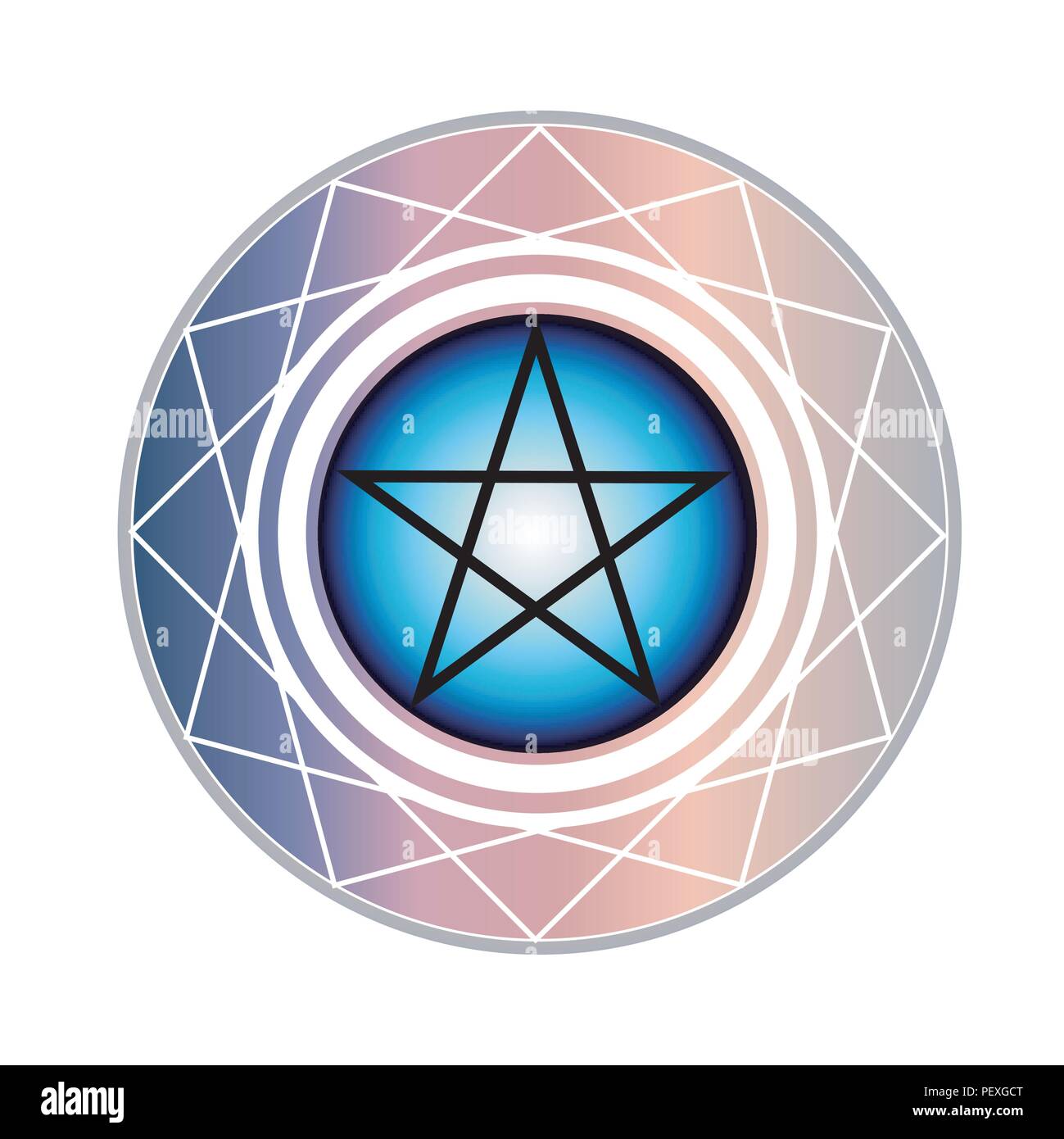 Esoteric Stock Vector. 