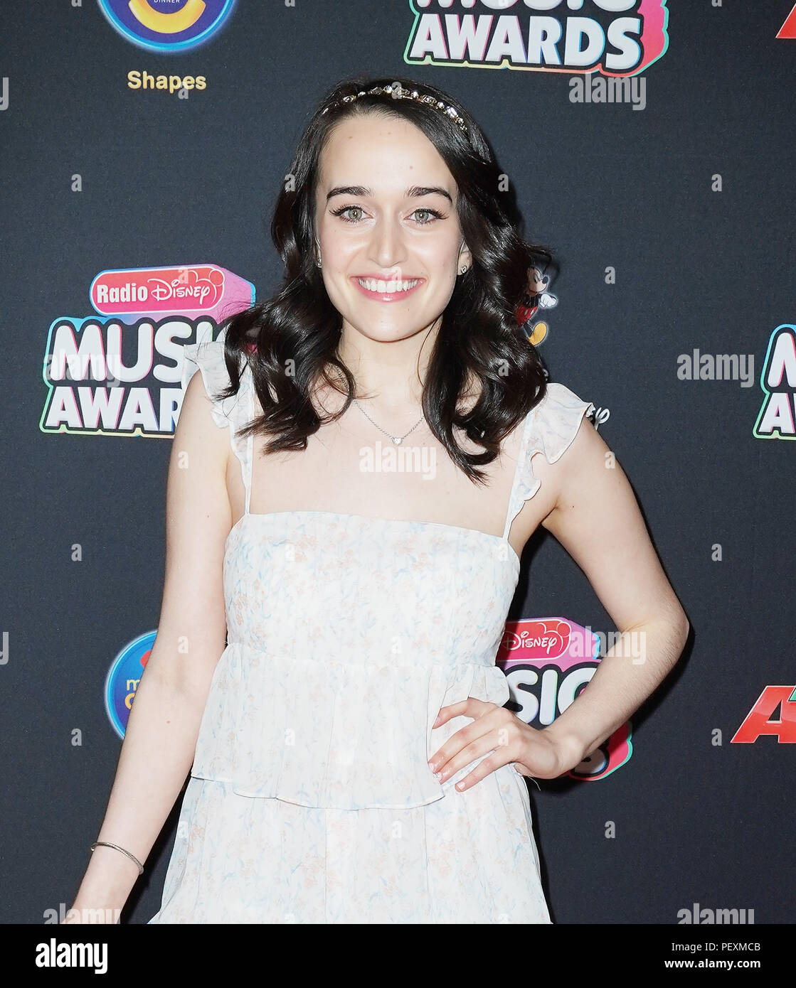 HOLLYWOOD, CA - JUNE 22: Sydney Alton attends the 2018 Radio Disney