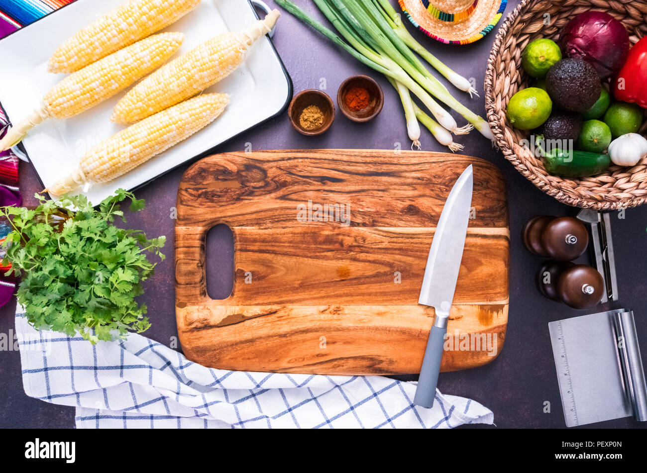 Step By Step Preparing Mexican Street Corn Salad With Grilled