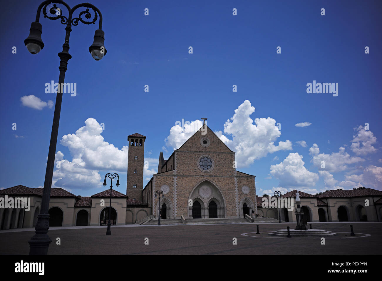 Shrine of the Most Blessed Sacrament of Our Lady of the Angels Monastery, informally known as OLAM Shrine, is a prominent Roman Catholic shrine in AL Stock Photo