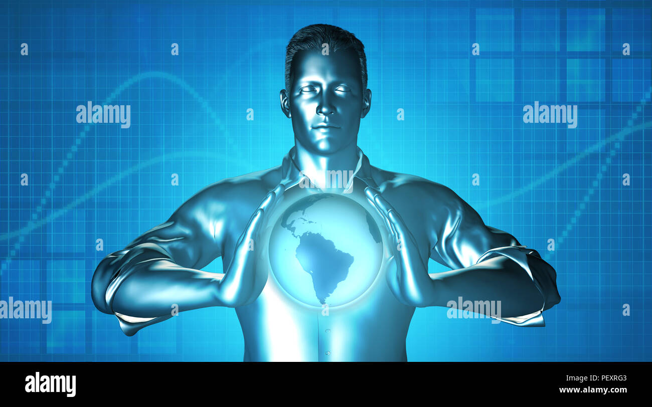 Worldwide Business and International Reach Expansion as Concept Stock