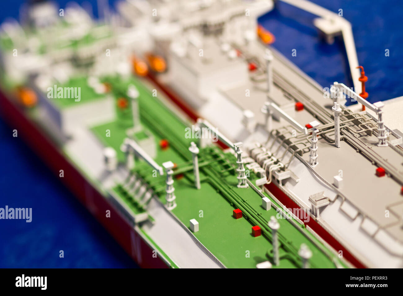 LNG carrier reproduction at reduced size Stock Photo Alamy