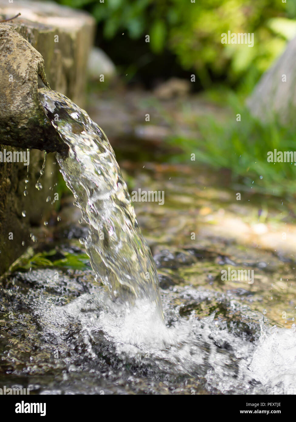 natural spring water Stock Photo Alamy