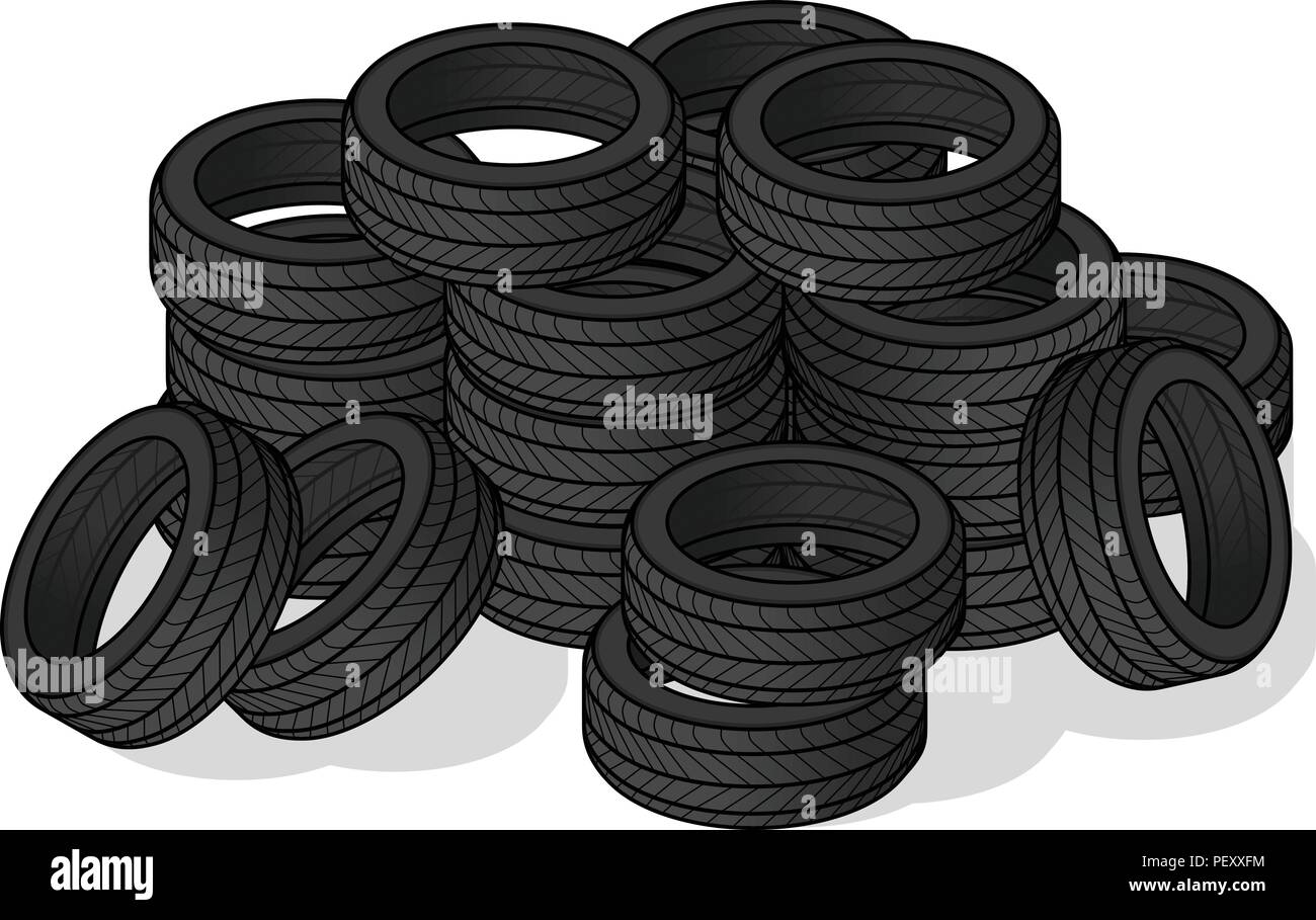 Pile of tire cartoon design vector illustration Stock Vector Image & Art - Alamy Pile of tire cartoon design vector illustration Stock Vector Image & Art - Alamy