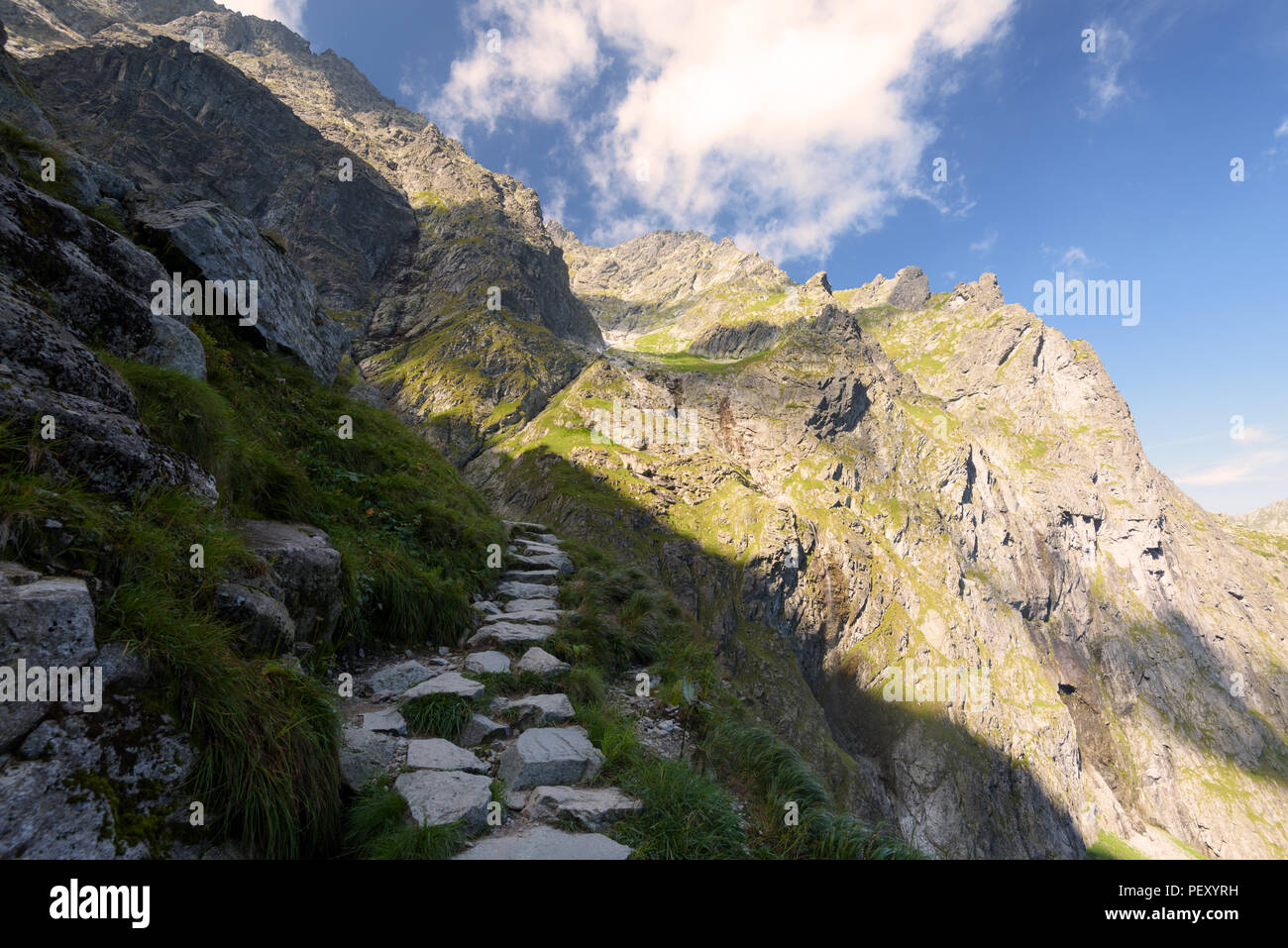 hiking-trail-towards-the-rysy-peak-in-the-high-tatra-stock-photo-alamy