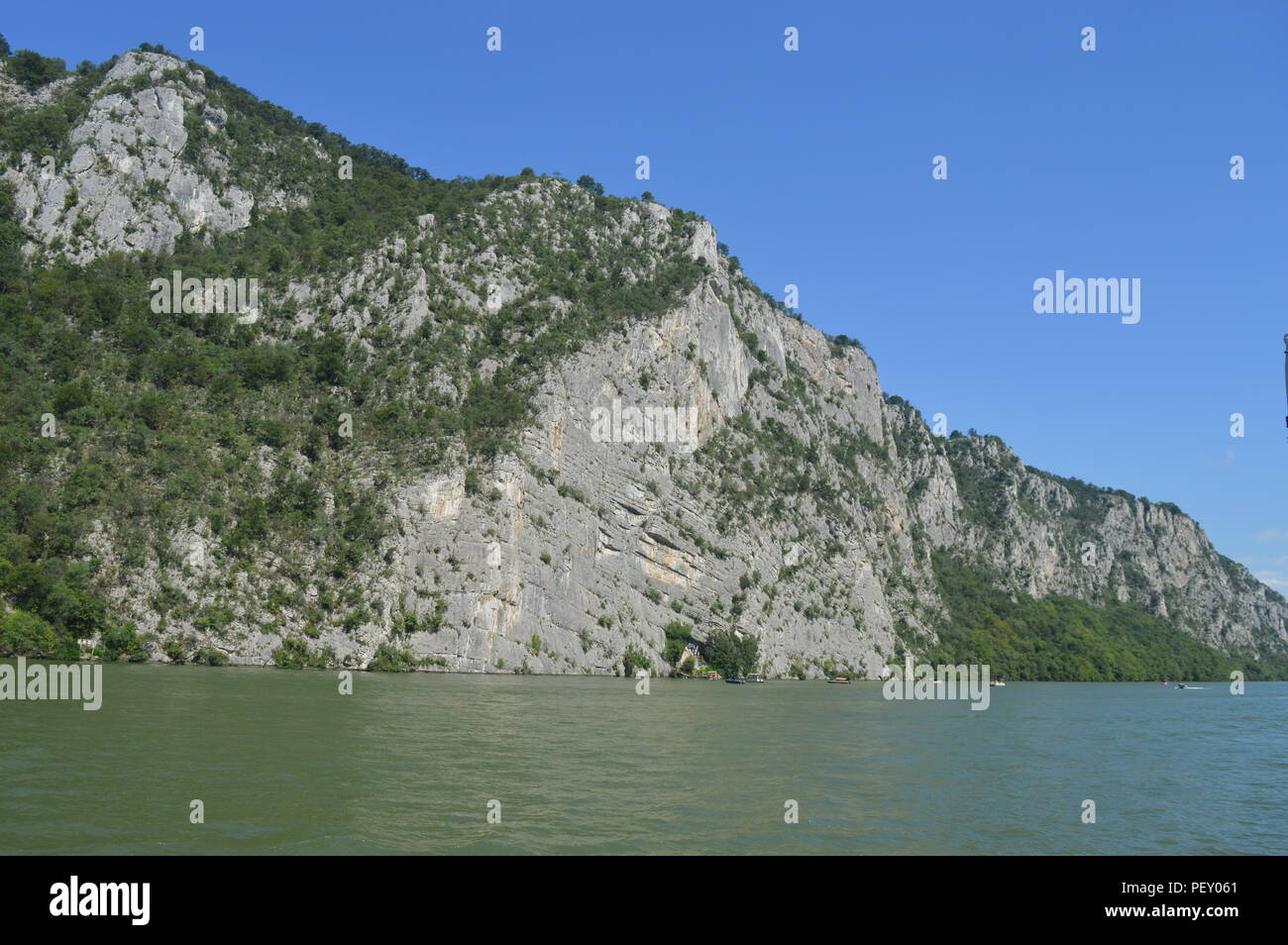 Danube river Stock Photo