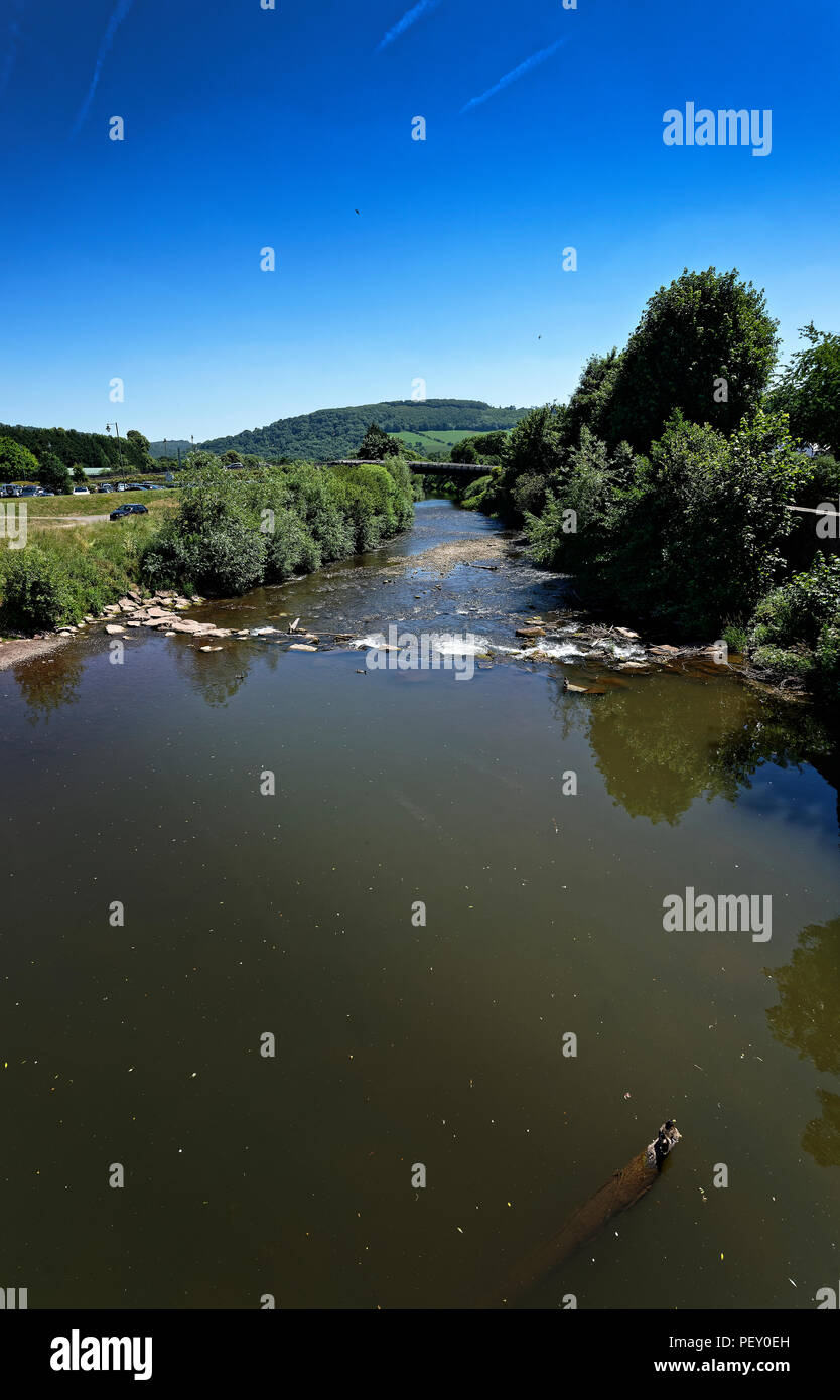 Monmouth in Wales is also known as Trefynwy meaning "town on the Monnow