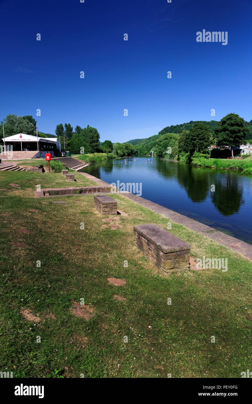 Monmouth in Wales is also known as Trefynwy meaning "town on the Monnow