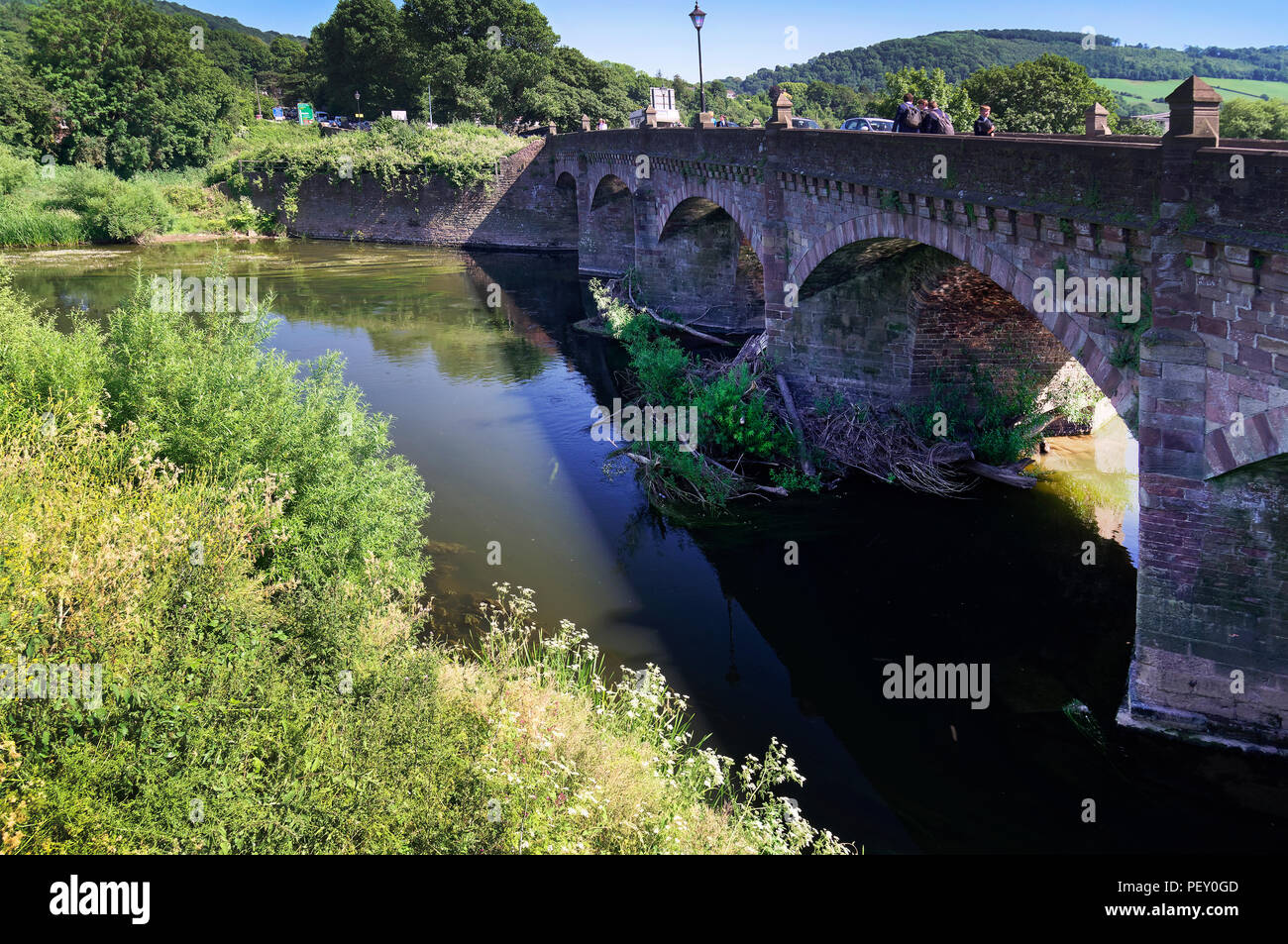 Monmouth in Wales is also known as Trefynwy meaning "town on the Monnow