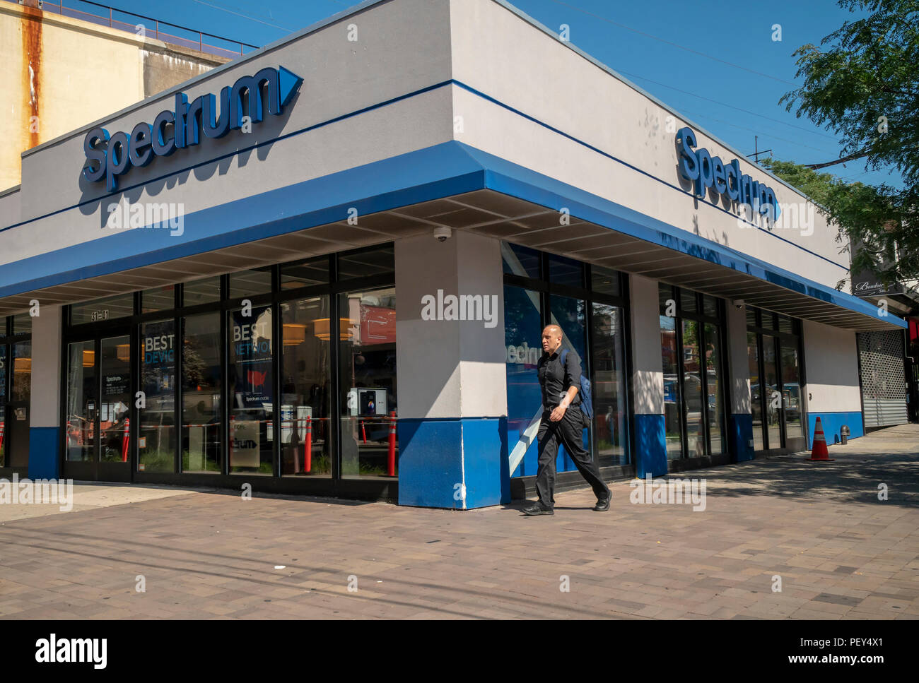 A Spectrum retail store in the Astoria neighborhood of Queens in New