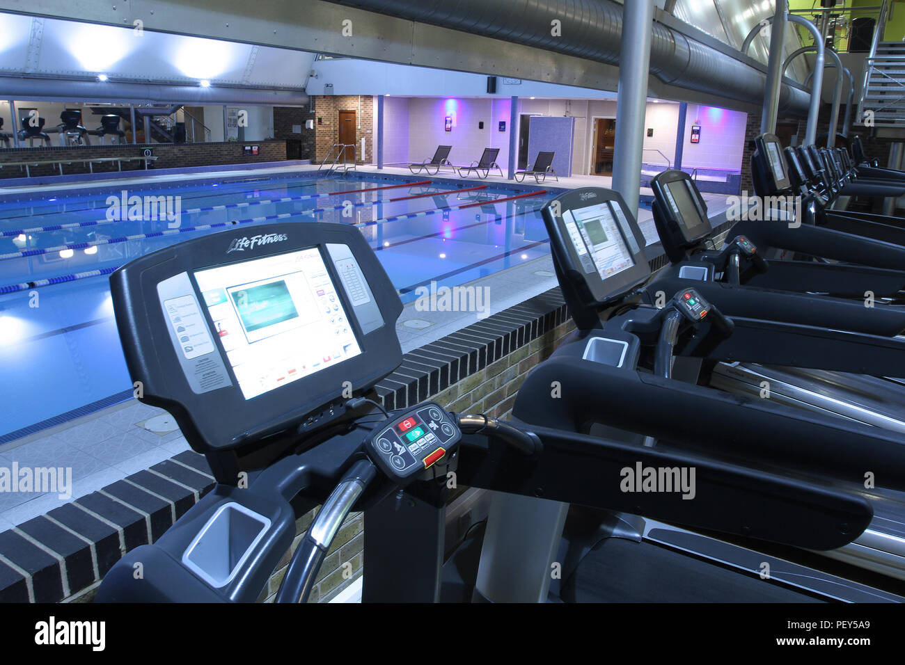 David LLoyd Gym Stock Photo Alamy