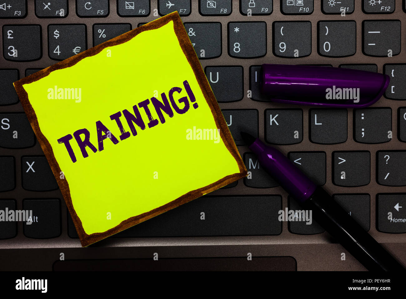 New Topic Training Text Handwriting text Training. Concept meaning An activity occurred when ...