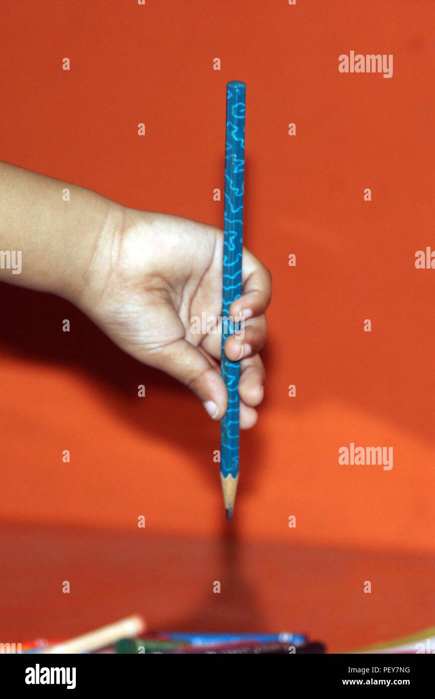 infant writing style 3 Stock Photo - Alamy